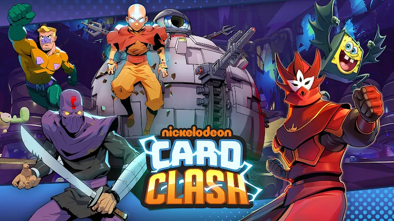 Cuplikan Layar 2 dari Nickelodeon Card Clash
