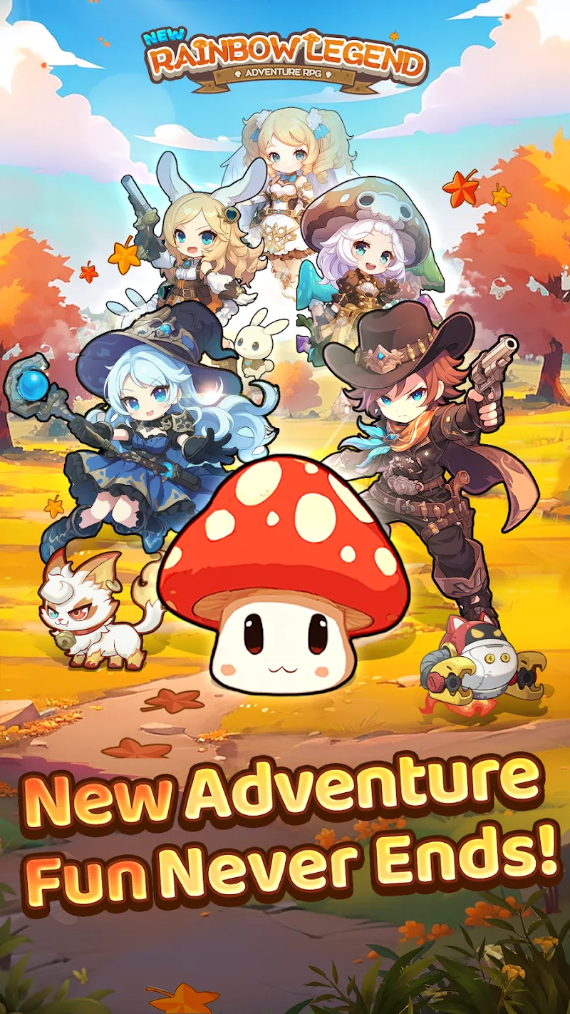 Screenshot gameplay New Rainbow Legend 2