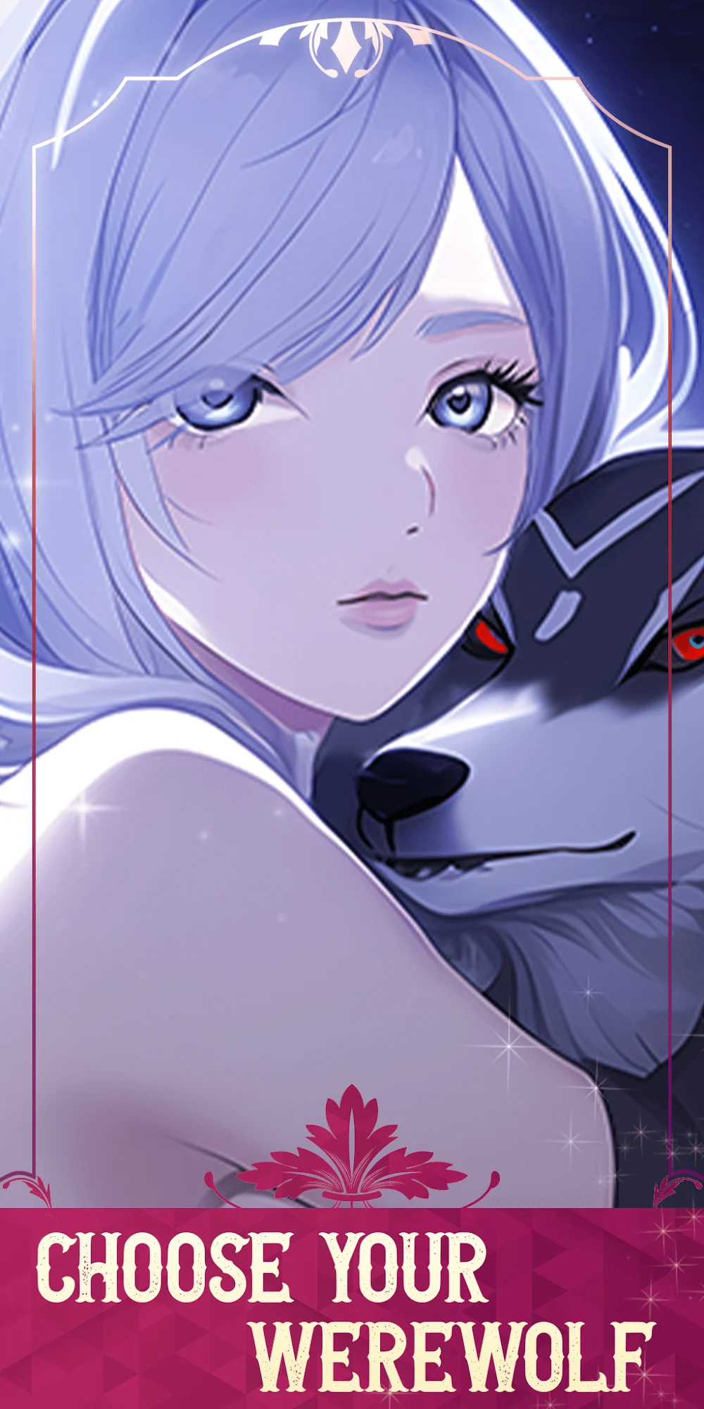 Capture d'écran de gameplay 5 de Moonlight Ascension (Werewolf Romance Story: Moon)
