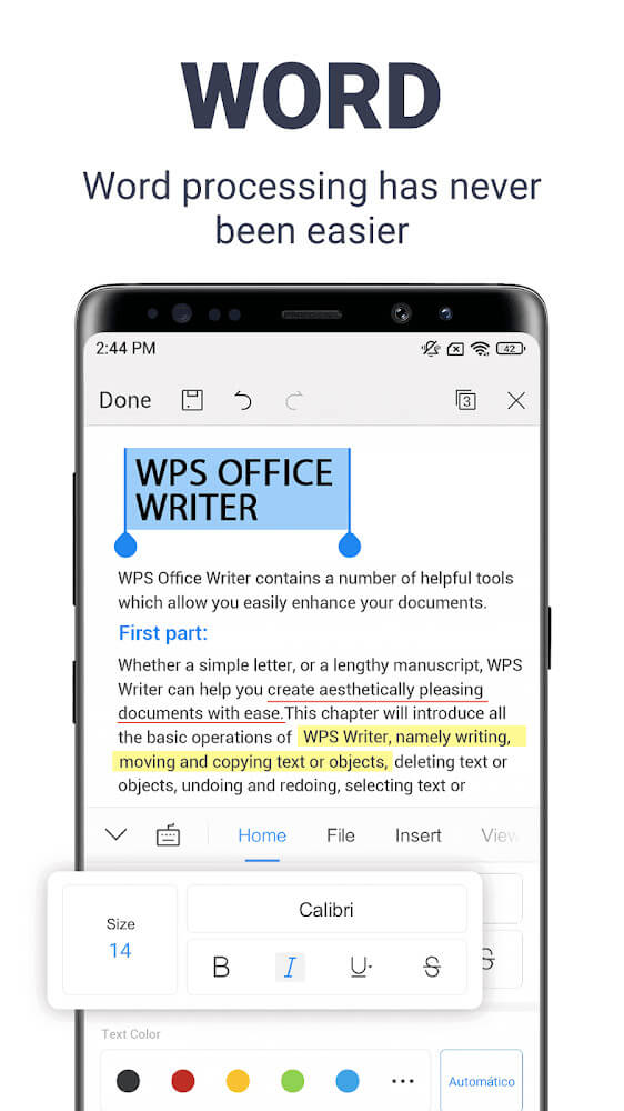 WPS Office 스크린샷 2