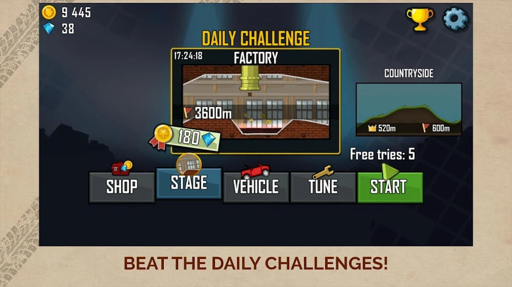 Hill Climb Racing screenshot 6