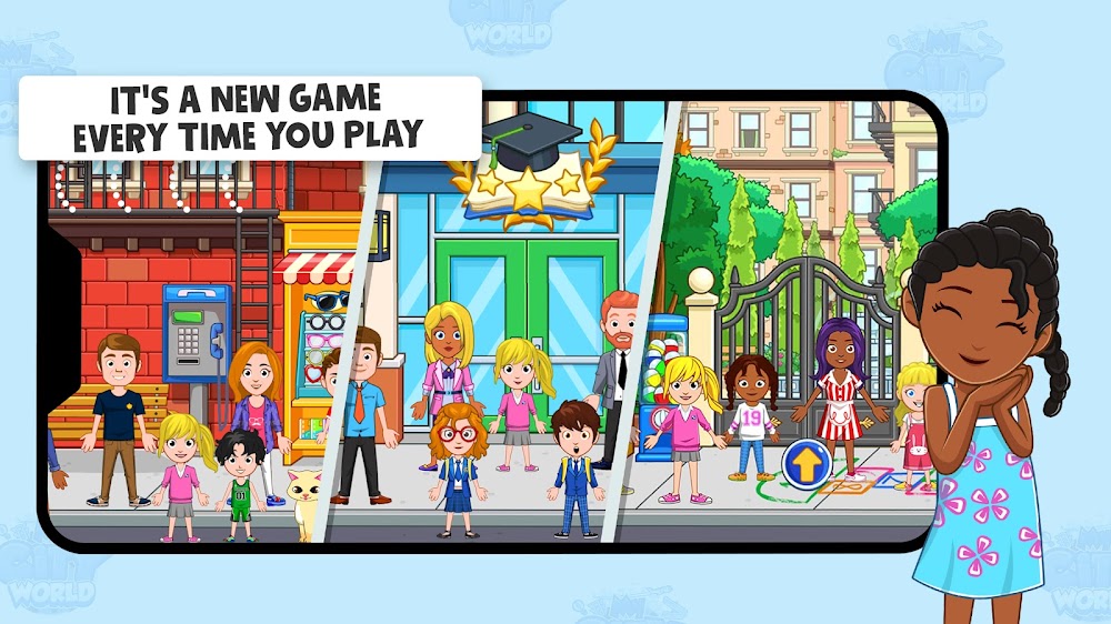 My Town World gameplay preview 6