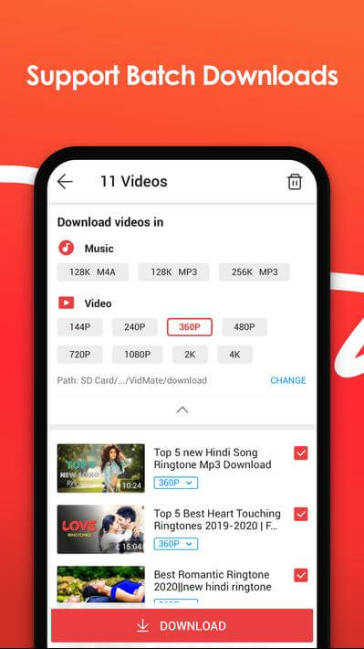 VidMate screenshot 6