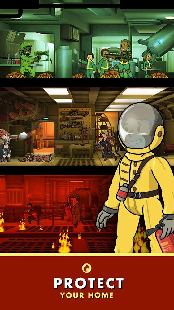 Capture d'écran du gameplay de Fallout Shelter 5