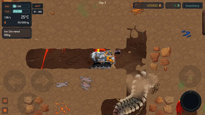 Capture d'écran Miner Depths 6