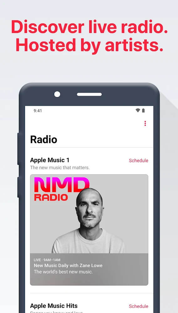 Capture d'écran Apple Music 6