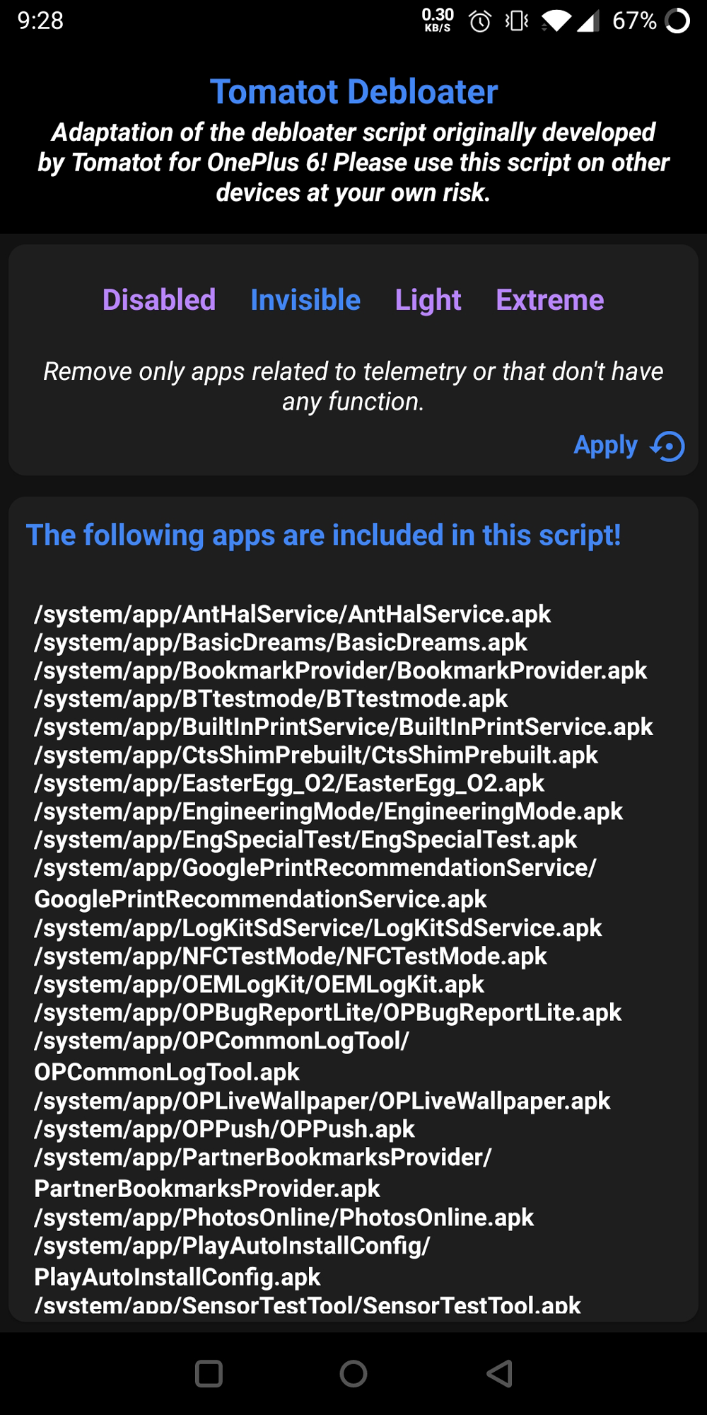 Capture d'écran De-Bloater Pro (ROOT) 2