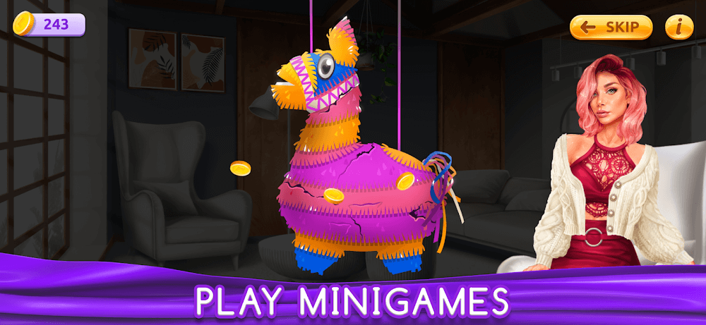 Capture d'écran de gameplay 4 de Girls & City: Spin the Bottle