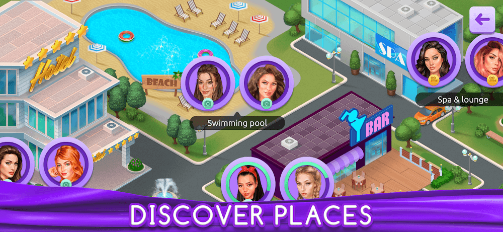 Capture d'écran de gameplay 5 de Girls & City: Spin the Bottle