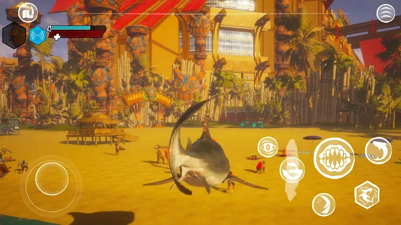 Capture d'écran du gameplay de Maneater 4