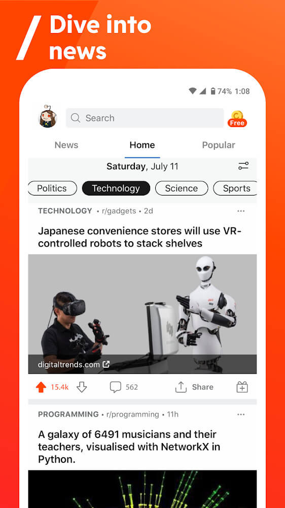 Captura de tela do Reddit 4