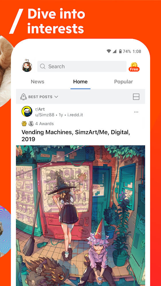 Captura de tela do Reddit 3