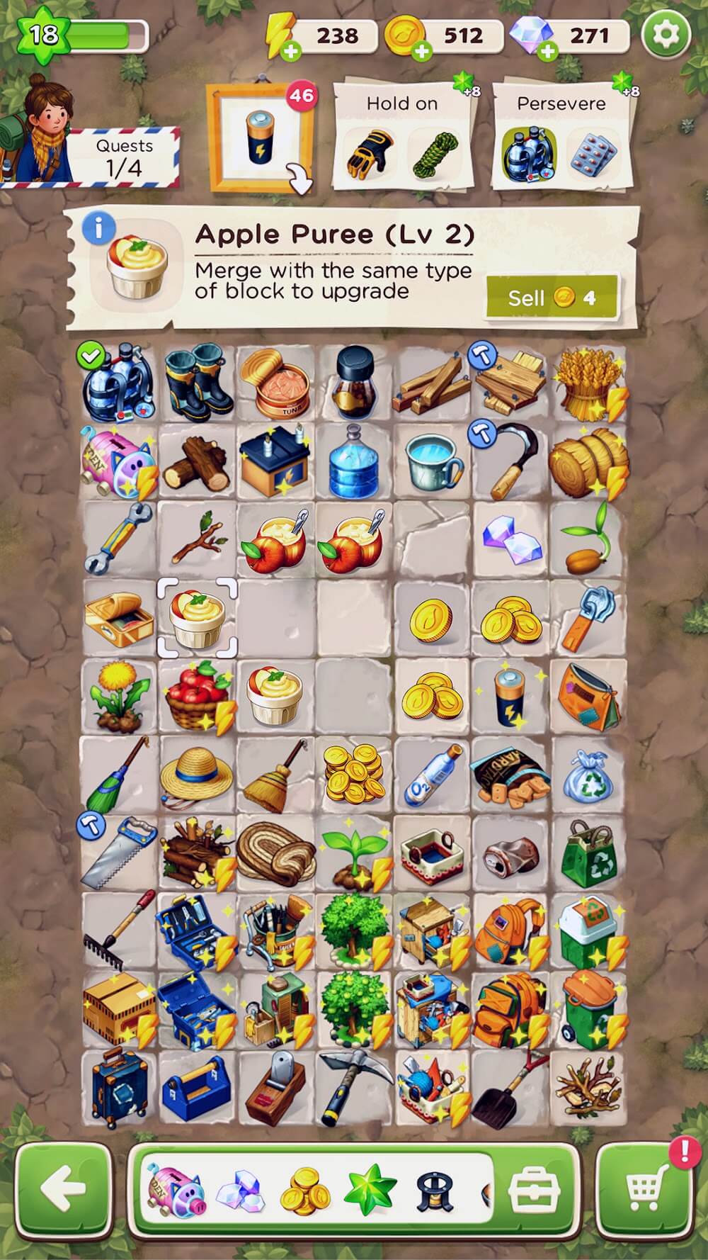 Capture d'écran 3 de Merge Survival: Wasteland
