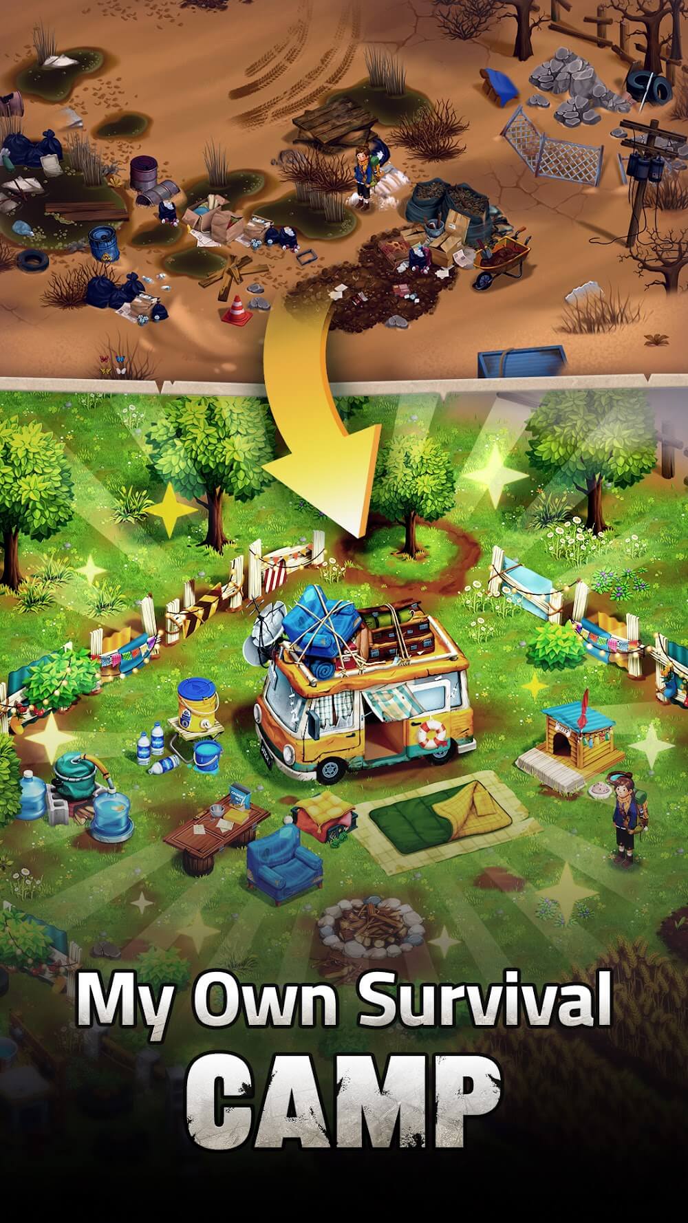 Capture d'écran 7 de Merge Survival: Wasteland