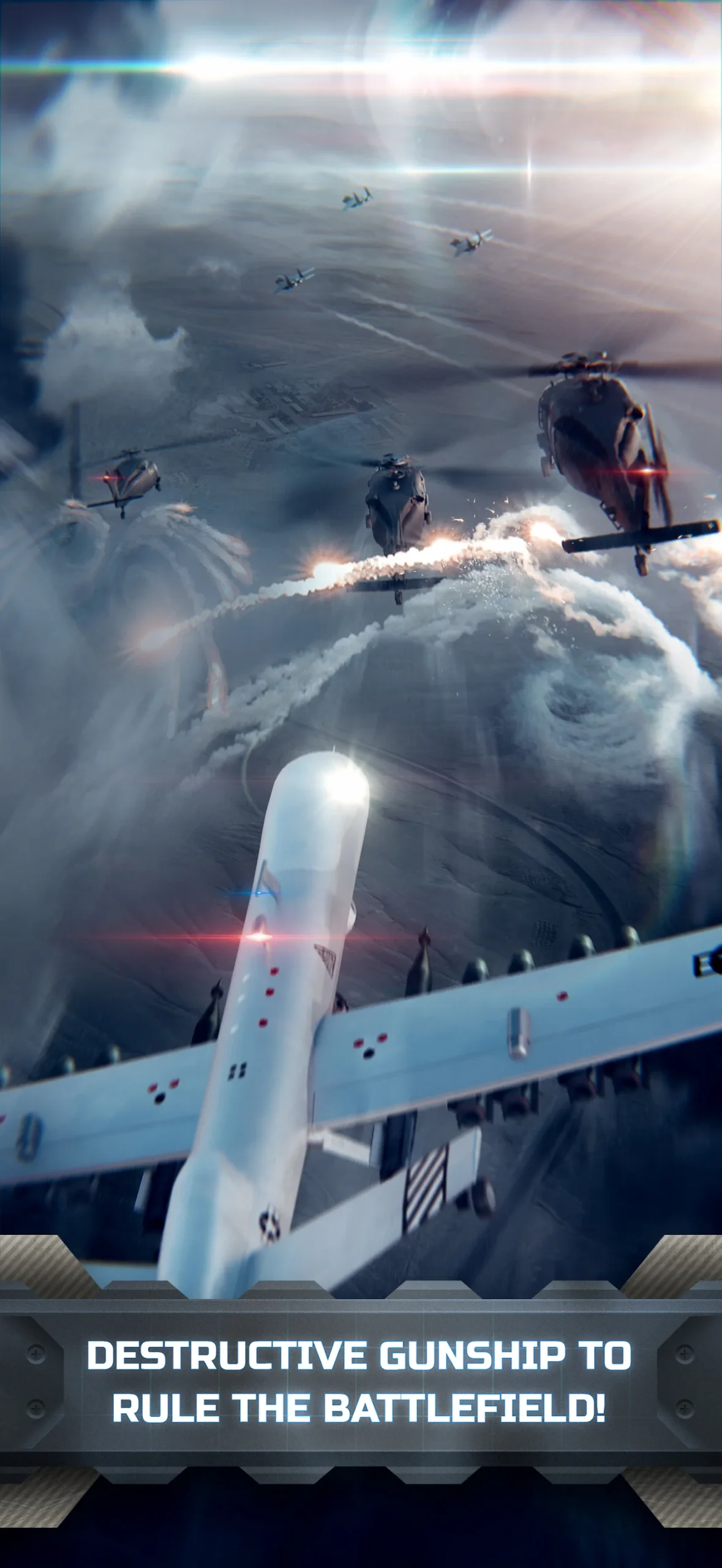 Modern Gunships: AC130 WarGame gameplay screenshot 1