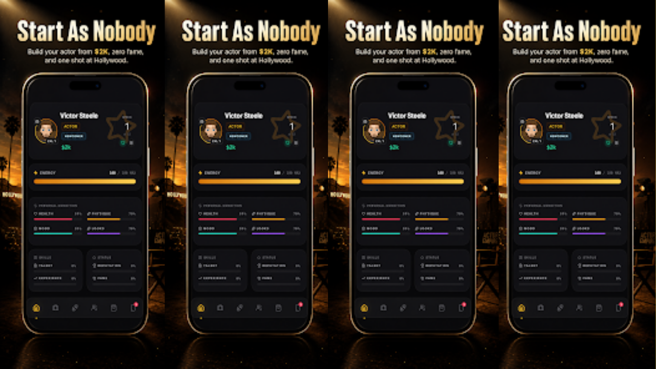 Actor Empire - Unlocked Dev Menu in-game screenshot 1