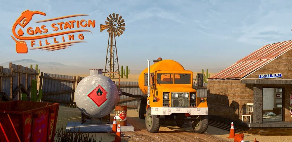 Gas Station Junkyard Simulator capture d'écran 1