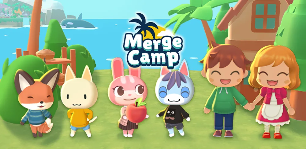 Capture d'écran de gameplay de Merge Camp 1