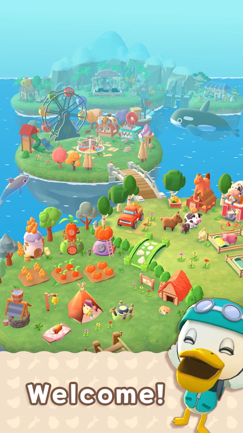 Capture d'écran de gameplay de Merge Camp 2