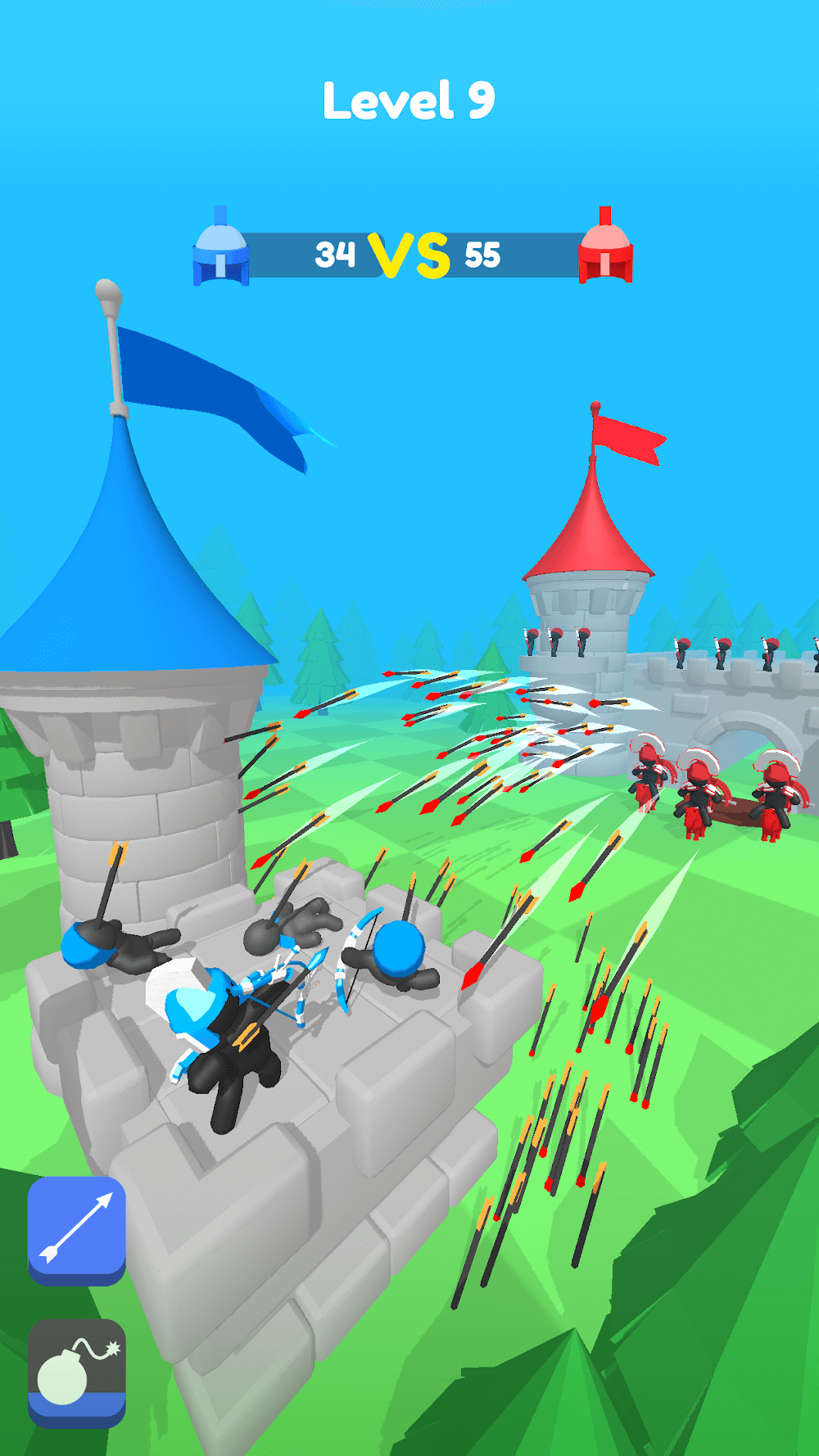 Capture d'écran Merge Archers: Castle Defense 7