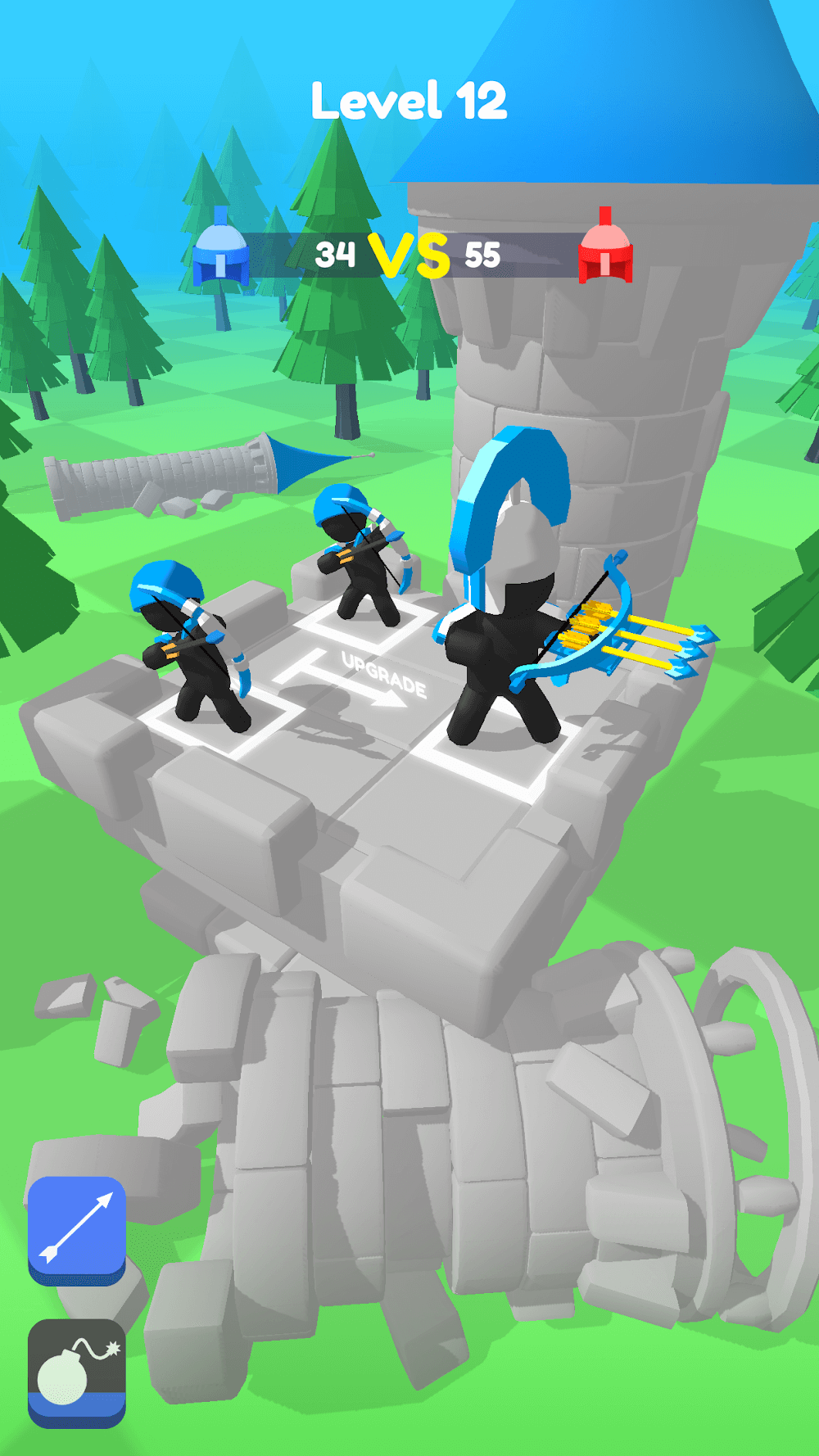 Capture d'écran Merge Archers: Castle Defense 5