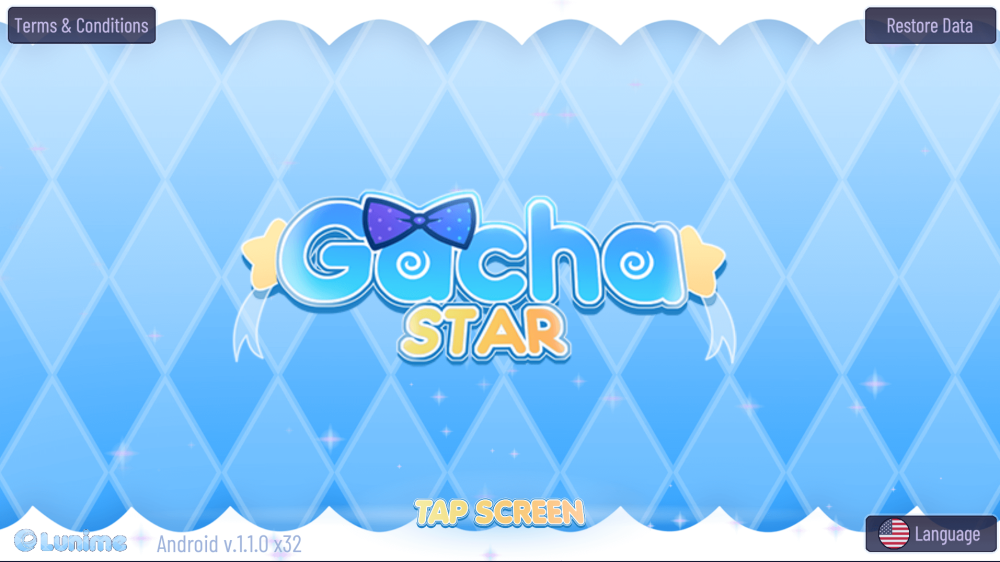 Capture d'écran de gameplay Gacha Star 1