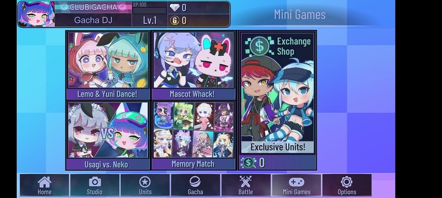 Capture d'écran de gameplay Gacha Star 4
