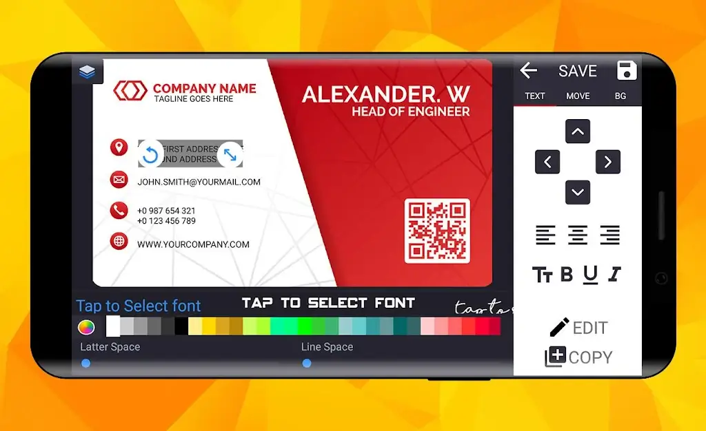 Ultimate Business Card Maker app screenshot 6