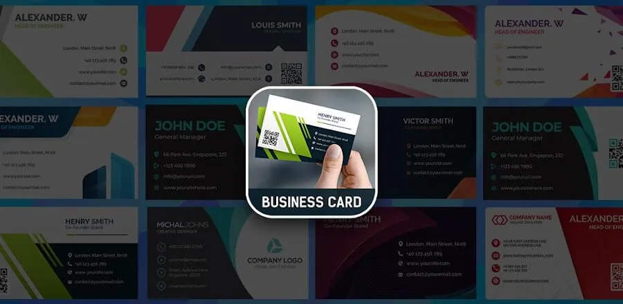 Ultimate Business Card Maker app screenshot 1