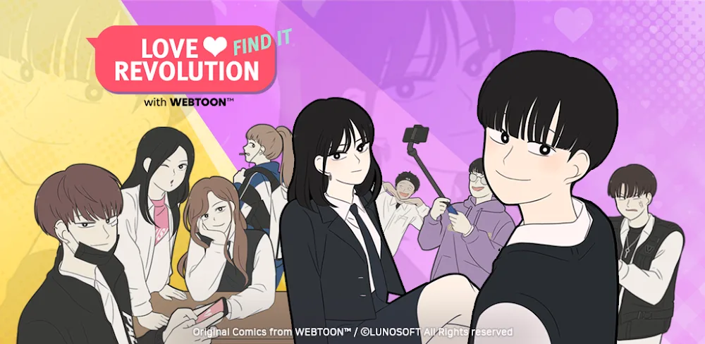 Capture d'écran 1 de Love Revolution: Find It