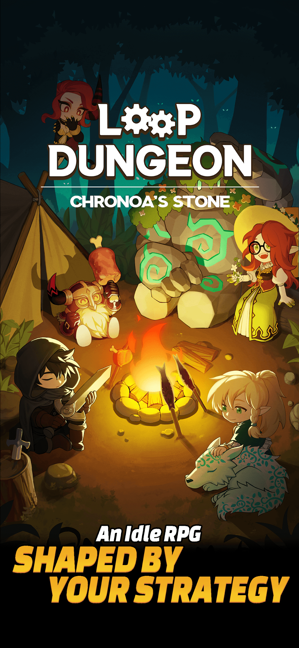 Aperçu du gameplay de Loop Dungeon: Idle RPG 2
