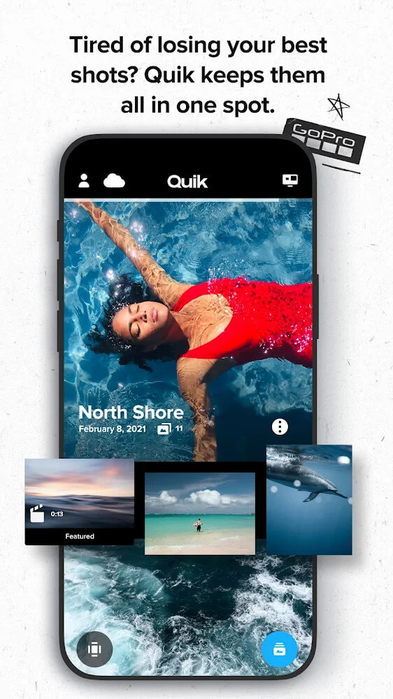 GoPro Quik cuplikan layar pratinjau 2