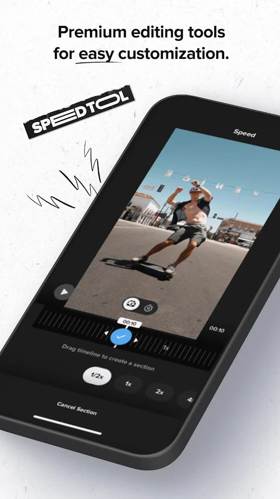 GoPro Quik cuplikan layar pratinjau 3