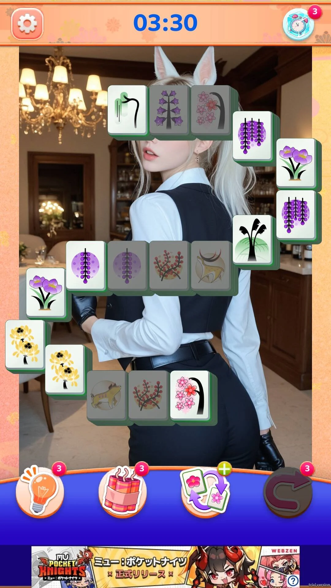 Capture d'écran de Tile Mahjong Daily 3