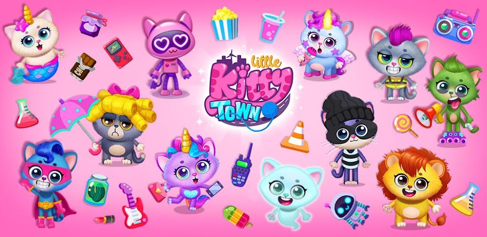 Capture d'écran du jeu Little Kitty Town 1