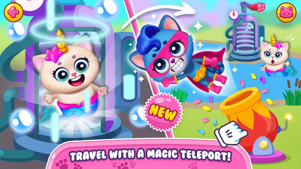 Capture d'écran du jeu Little Kitty Town 4