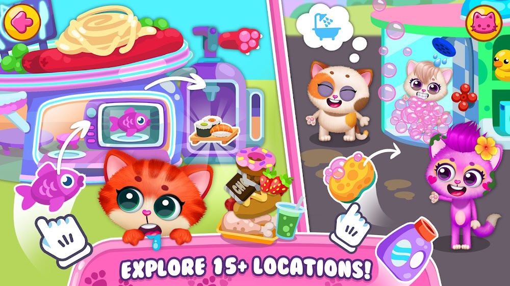 Capture d'écran du jeu Little Kitty Town 7
