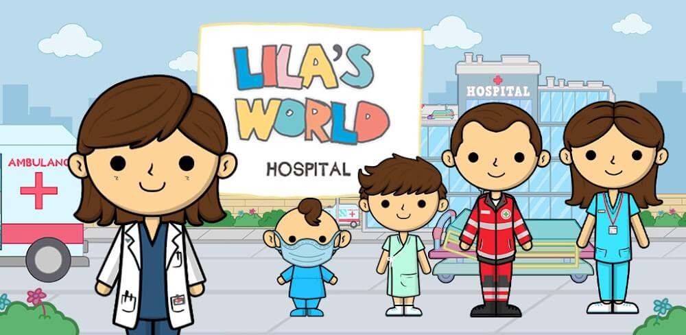 Capture d'écran du gameplay de Lila's World: Dr Hospital Games 1