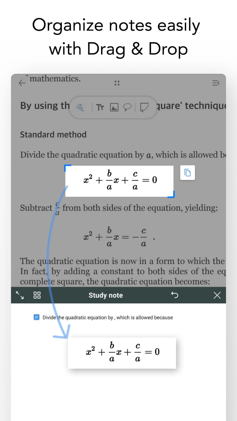 Flexcil Notes app screenshot 3
