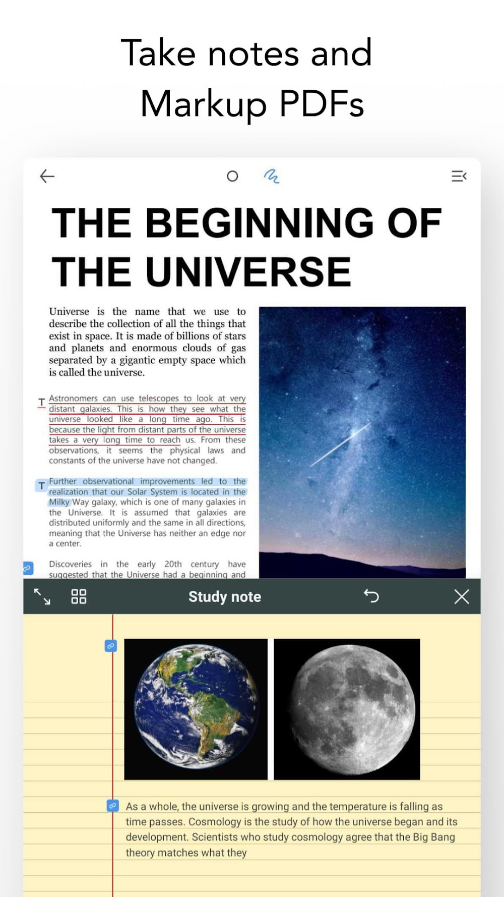 Flexcil Notes app screenshot 2