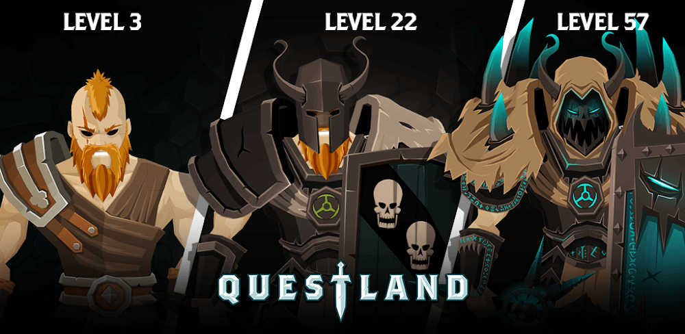 Questland: Turn Based RPG screenshot 1
