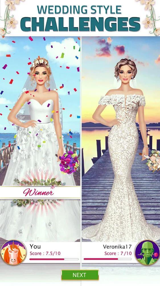 Super Wedding Dress Up Stylist screenshot 5