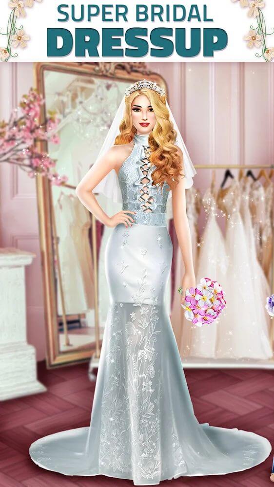Super Wedding Dress Up Stylist screenshot 2