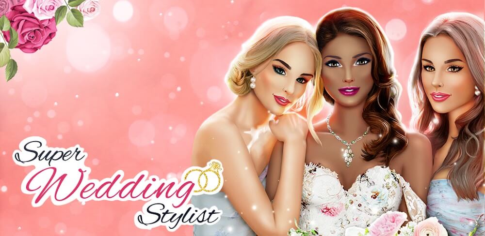 Super Wedding Dress Up Stylist screenshot 1
