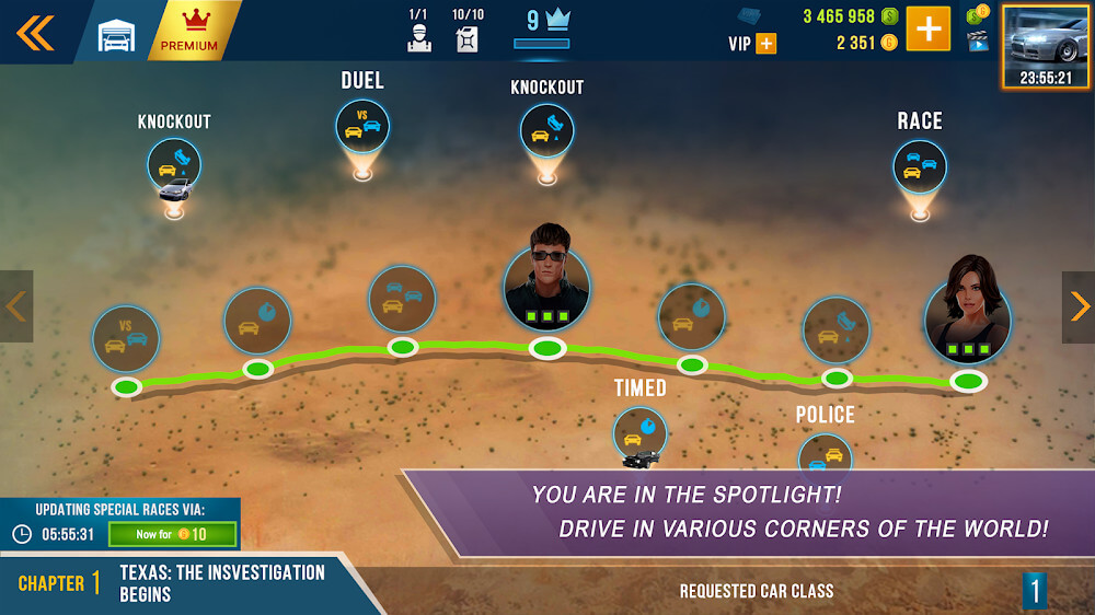 Captura de pantalla de CarX Highway Racing 5
