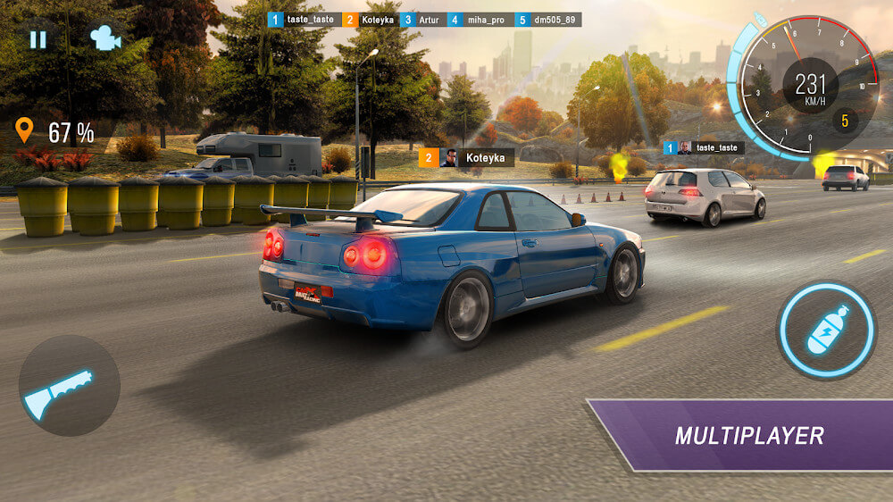 Captura de pantalla de CarX Highway Racing 2