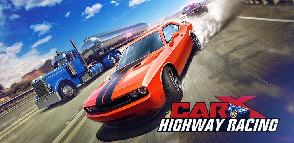 Captura de pantalla de CarX Highway Racing 1