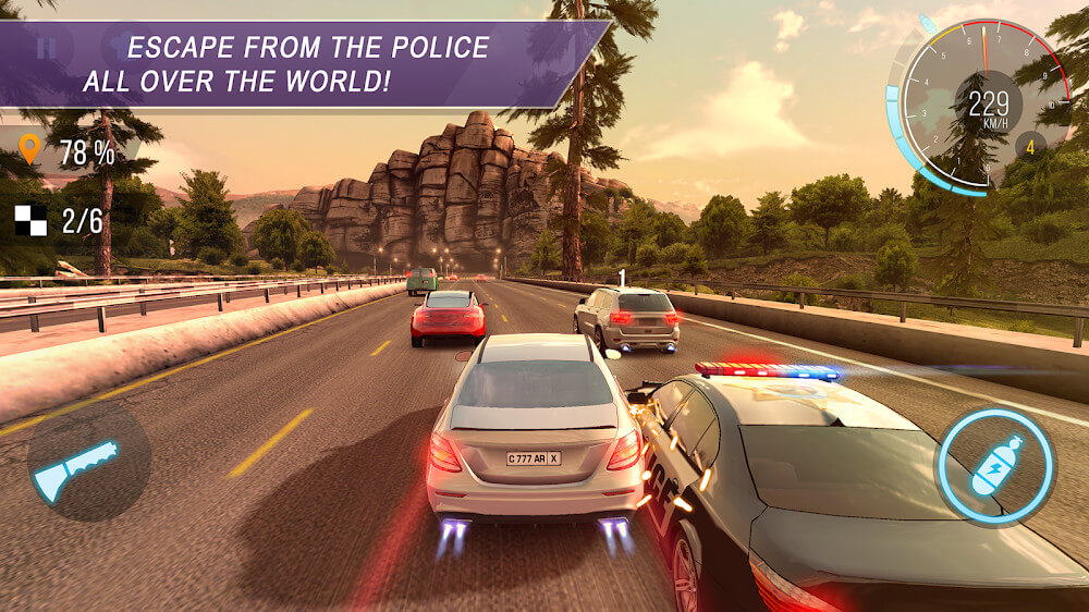 Captura de pantalla de CarX Highway Racing 3