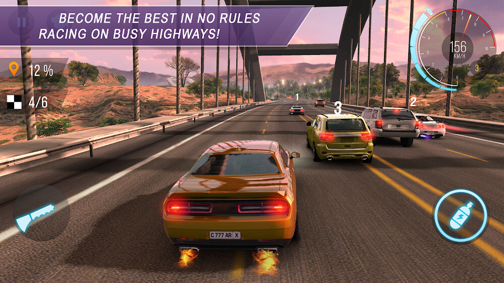 Captura de pantalla de CarX Highway Racing 4
