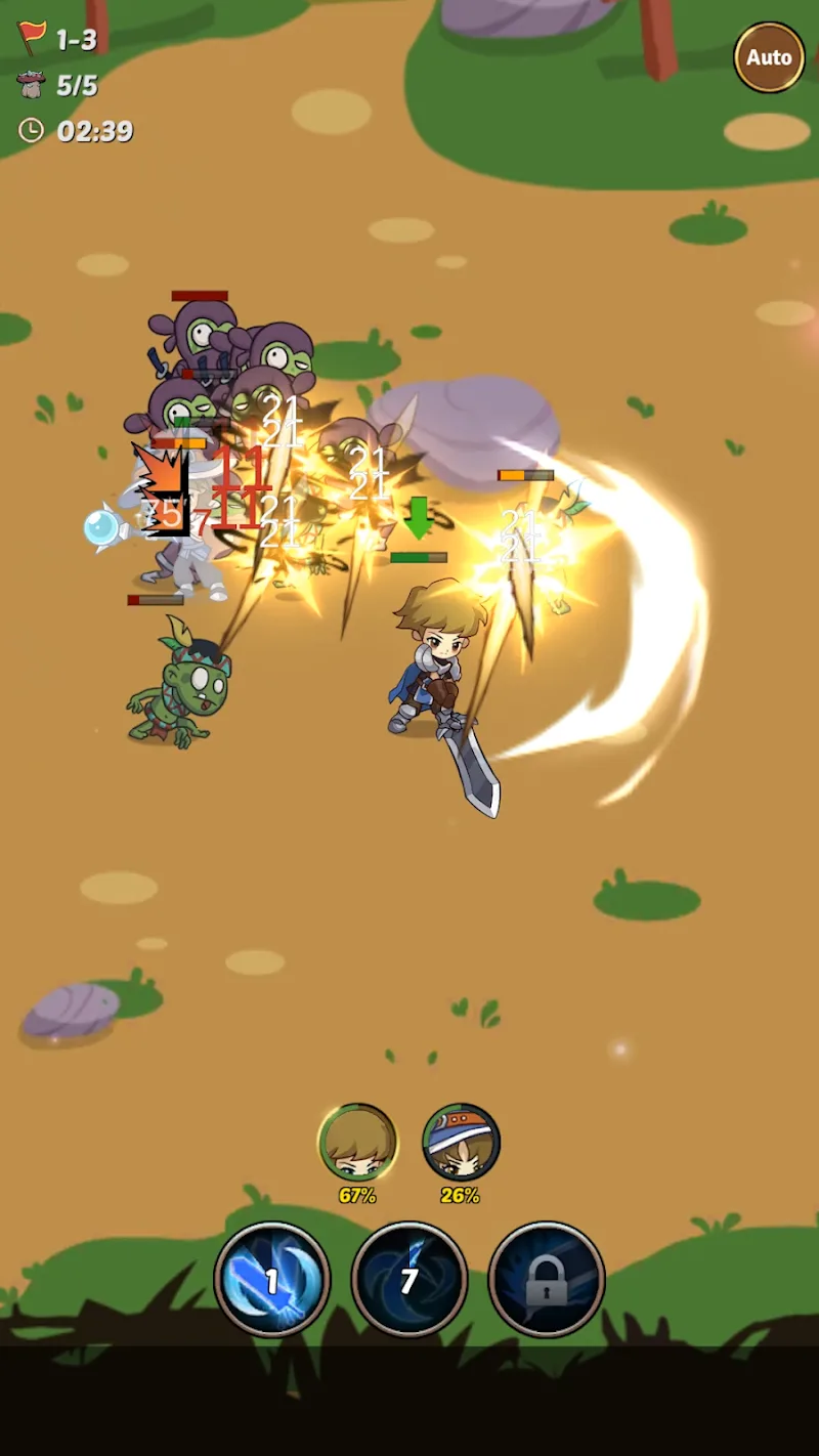 Capture d'écran Legend hero : Idle RPG Games 3
